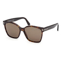 Tom Ford Sunglasses Ft1312 52 H Iris Brown/Brown Women Polarized