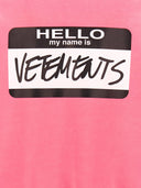 Vetements 'Hello My Name Is Vetements' Hoodie