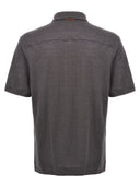 Zegna Linen Polo Shirt