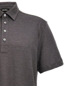 Zegna Linen Polo Shirt