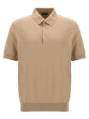 Zegna Knitted Polo Shirt