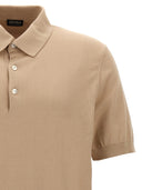 Zegna Knitted Polo Shirt