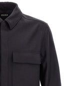 Zegna Oasi Lino Overshirt