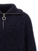 Ami Paris Half Zip Sweater