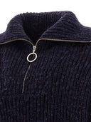 Ami Paris Half Zip Sweater