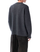 Ami Paris Sweaters Grey
