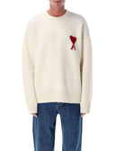 Ami Paris Sweaters Beige