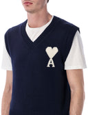 Ami Paris Sweaters Blue
