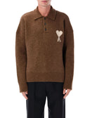 Ami Paris Pullover braun