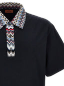 Missoni Zigzag Collar Polo Shirt