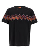 Missoni 'Zig Zag' Jacquard T Shirt