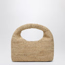 Manebí Borsa Halfmoon In Rafia