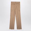Sportmax Caramel Coloured Cargo Trousers