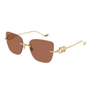 Occhiali da sole Valentino Vg0033 S 002 Oro/Marrone Donna