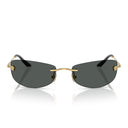 Versace Sunglasses Ve2279 100287 Gold/Dark Gray Men