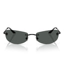Versace Sunglasses Ve2279 143687 Matte Black/Dark Grey Men