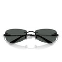 Versace Sunglasses Ve2279 143687 Matte Black/Dark Grey Men