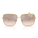 Versace Sunglasses Ve2282 10028 Z Gold/Light Brown Women