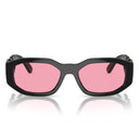 Versace Sunglasses Ve4361 Gb1/84 Biggie Black/Pink Unisex