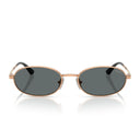 Vogue Sunglasses Vo4353 S 515281 Rose Gold/Dark Gray Women Polarized