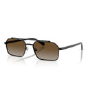 Vogue Sunglasses Vo4356 S 352/T5 Black/Gray Faded Brown Men Polarized