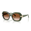 Vogue Sunglasses Vo5706 Sb 328713 Transparent Green/Brown Gradient Woman
