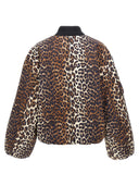 Veste de bombardier Ganni Leopard