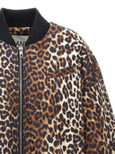 Veste de bombardier Ganni Leopard
