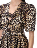 Vestidos Ganni Brown