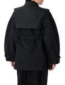 Ganni Coats Black