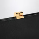 The Row Amazon Black Leather Clutch Bag
