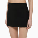 Wardrobe.Nyc Black Wool Mini Skirt