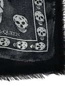 Alexander Mc Queen "Skull Trompe L'oeil" Scarf