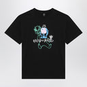 Hirntote schwarze Baumwollmasken T -Shirt