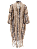 Brunello Cucinelli Jute And Cotton Cardigan