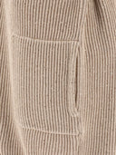 Brunello Cucinelli "Diamante" Ribbed Cardigan
