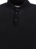 Brunello Cucinelli Cotton And Silk Polo Shirt