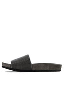 Brunello Cucinelli Suede "Precious" Slides