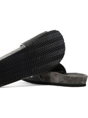 Brunello Cucinelli Suede "Precious" Slides