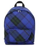 Mochila Burberry "Cuadros" De Nylon