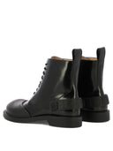 Loewe "Campo" Lace Up Boots