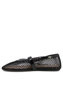 Alaïa Mesh Mary Jane Ballet Flats