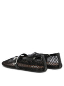 Alaïa Mesh Mary Jane Ballet Flats