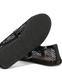 Alaïa Mesh Mary Jane Ballet Flats