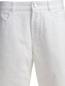 Alaïa ronde jeans met lage taille