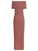 Alaïa Vichy Knit Dress