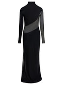 Alaïa Long Cut Out Bodycon Dress
