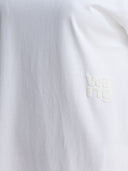 Alexander Wang Essential Jsy Ss Tee W/ Puff Logo & Bound Neck