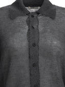 Auralee Mohair Wool Cardigan