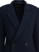 Balenciaga "Midi Godet" Wool Long Coat